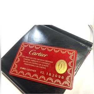 Cartier Trinity wallet…SUPER RARE with one gold and one silver handle